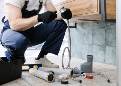 Plumber Man Fix Repair Service Wraps